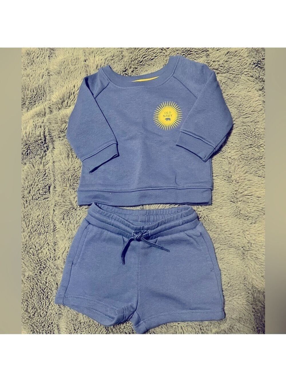 Baby Sweatsuit Short Set